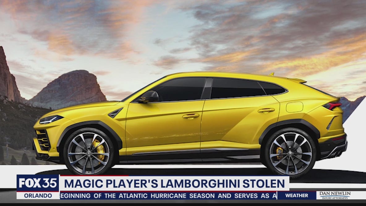 Orlando Magic player's Lamborghini stolen